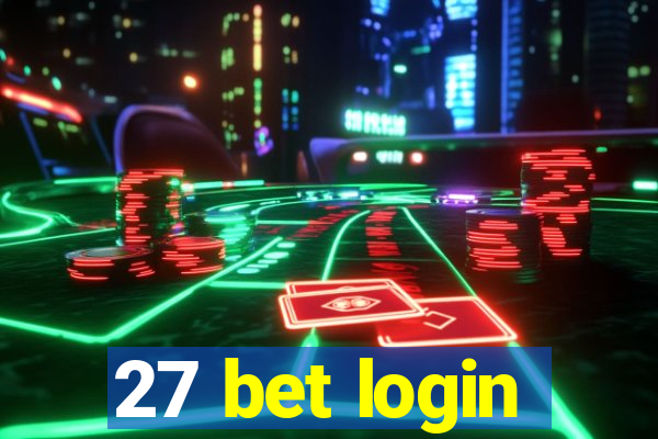 27 bet login